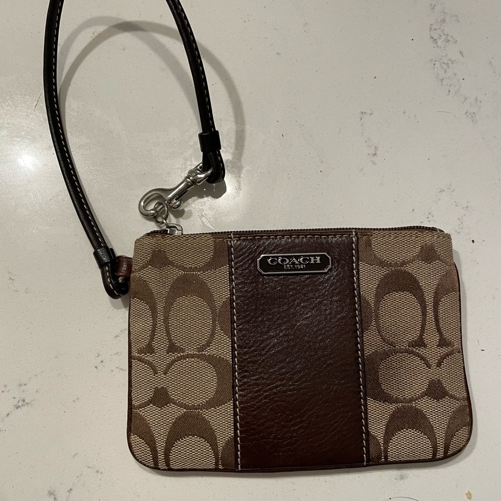 Coach wristlet